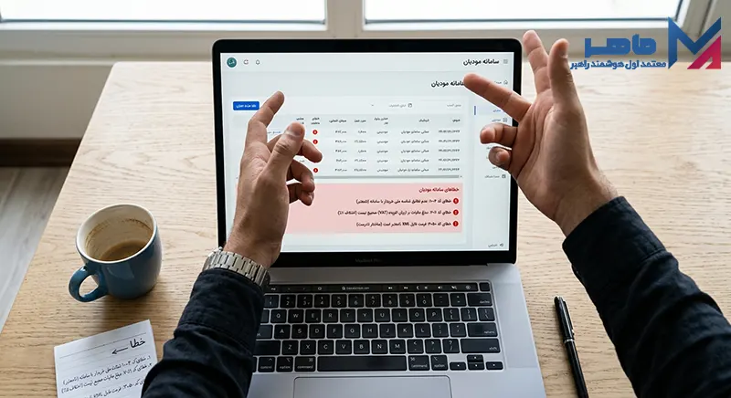 ارورهای سامانه مودیان مربوط به سریال، تاریخ و ساختار فنی صورتحساب